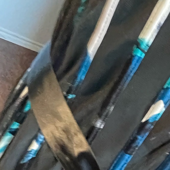 J.R. Nites Striped Midi Dress with Belt, 22W - Picture 14 of 15